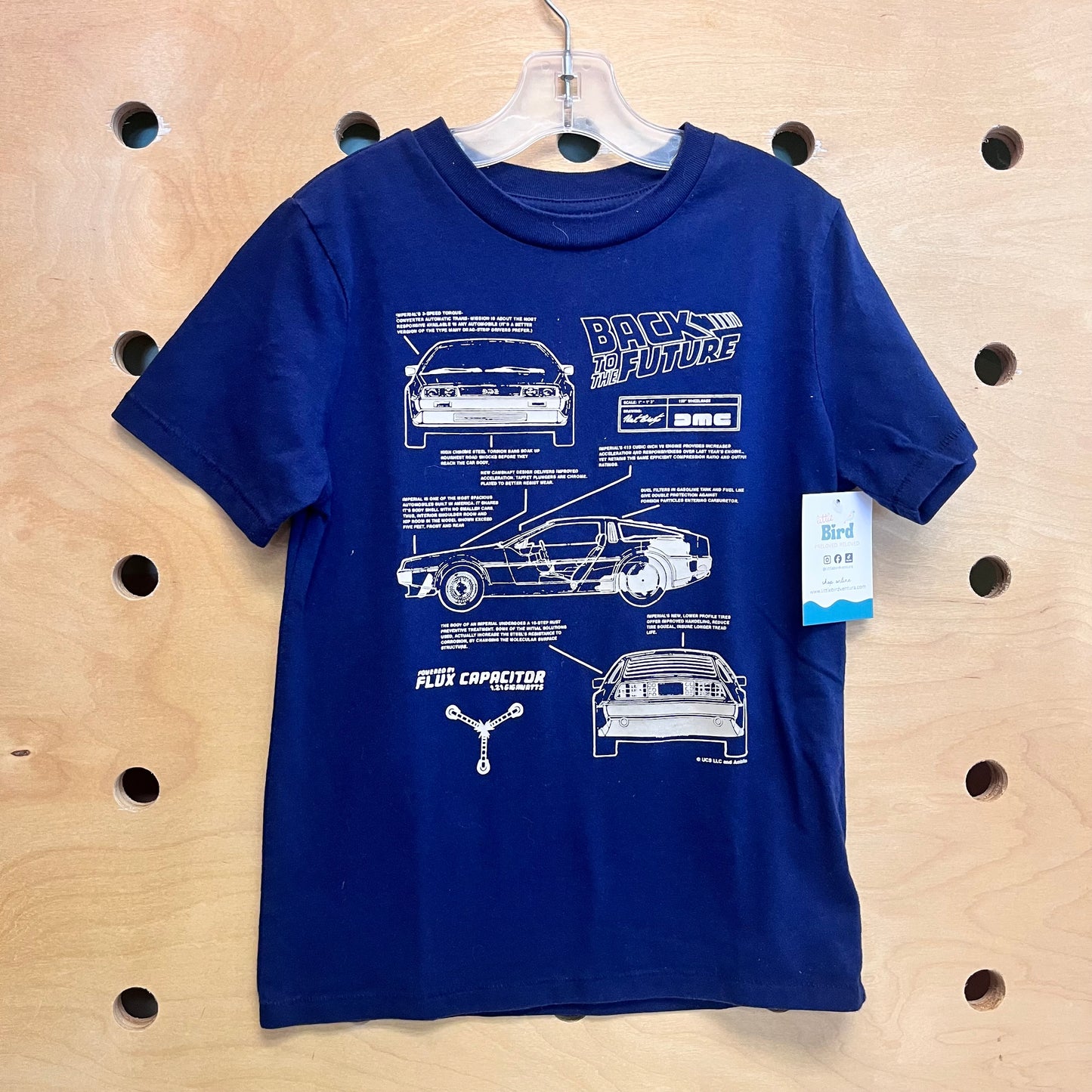 Navy 'Back To The Future' Tee