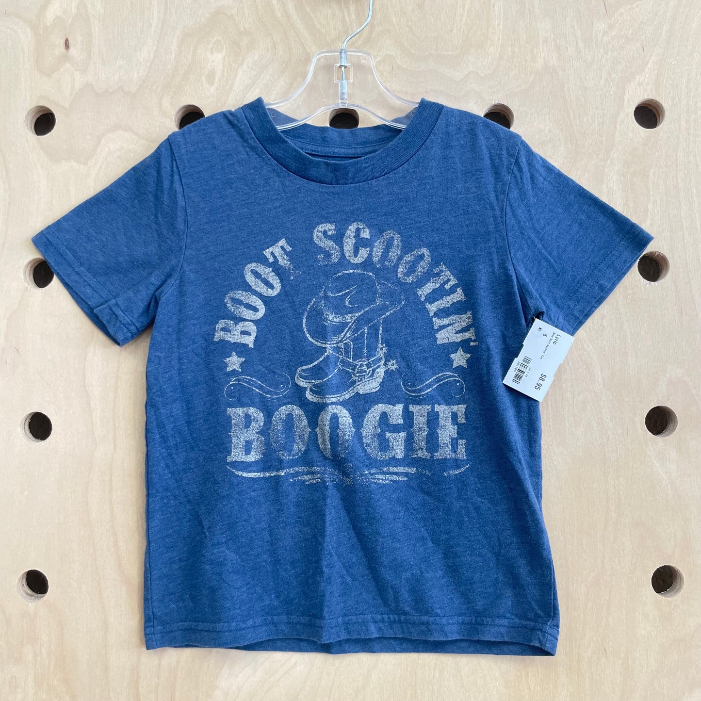 Blue Boot Scootin' Tee