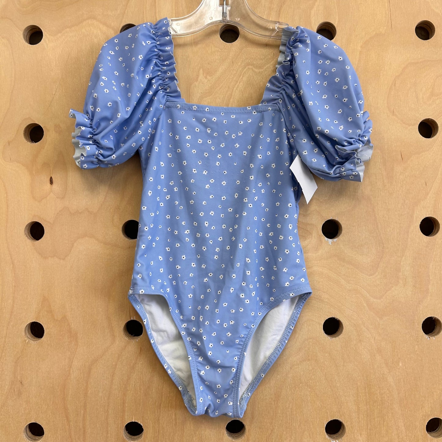 Blue Floral Swimsuit