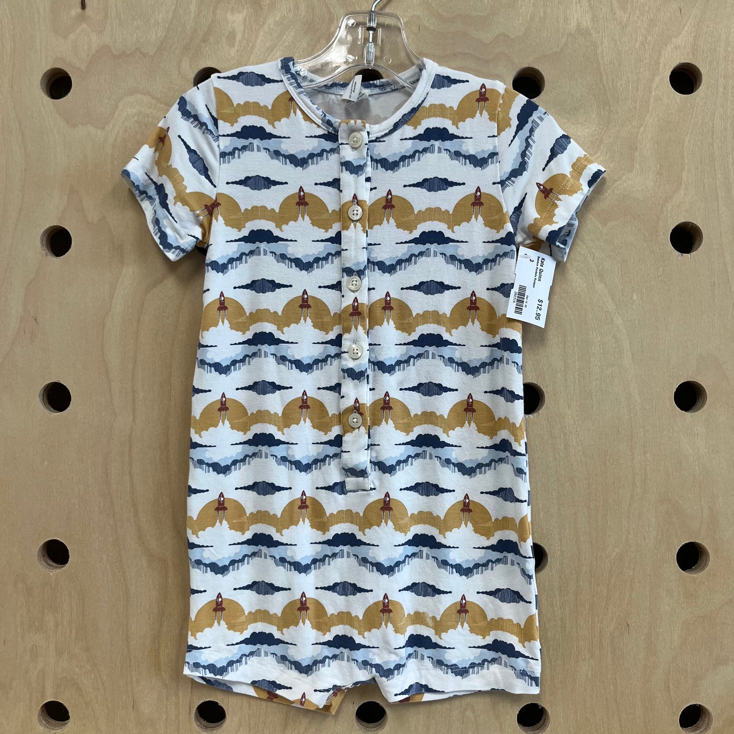 Bamboo Rockets Romper