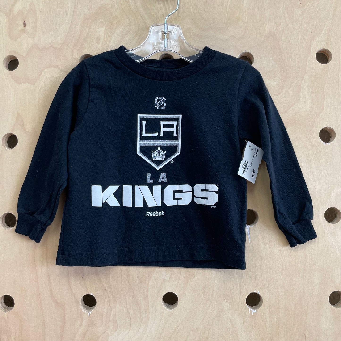 Black LA Kings Long Sleeve Tee