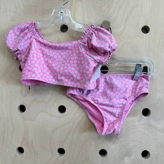 Pink Daisy Swimsuit