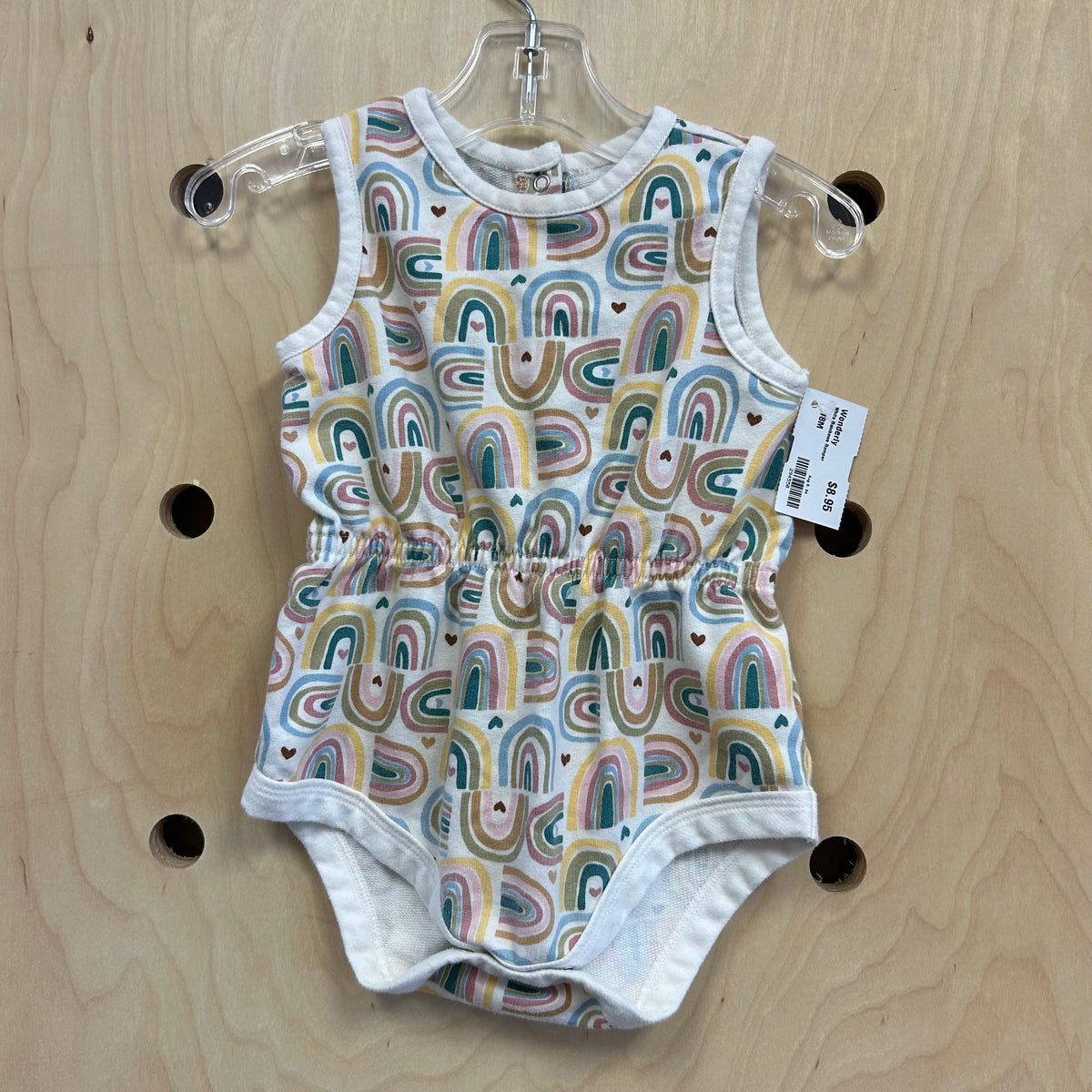 White Rainbows Romper