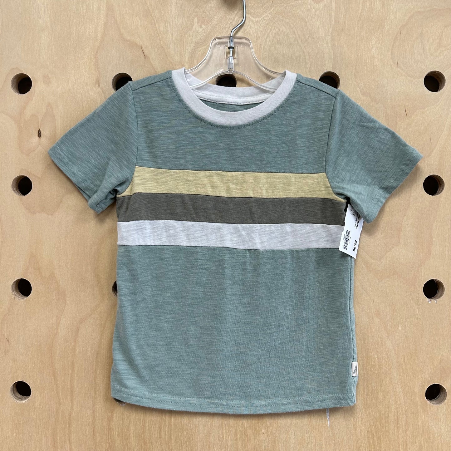 Green Striped Tee