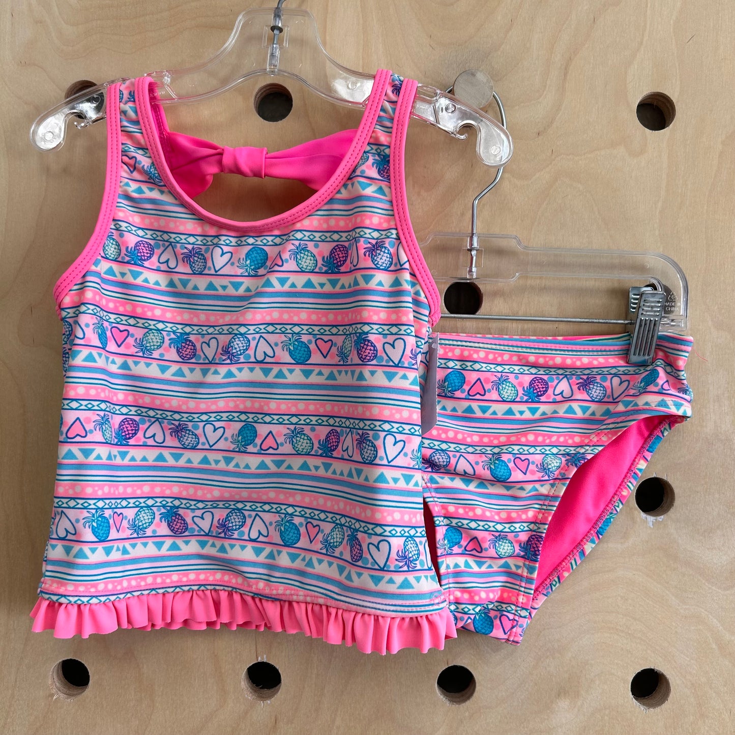Pink Hearts 2pc. Swimsuit