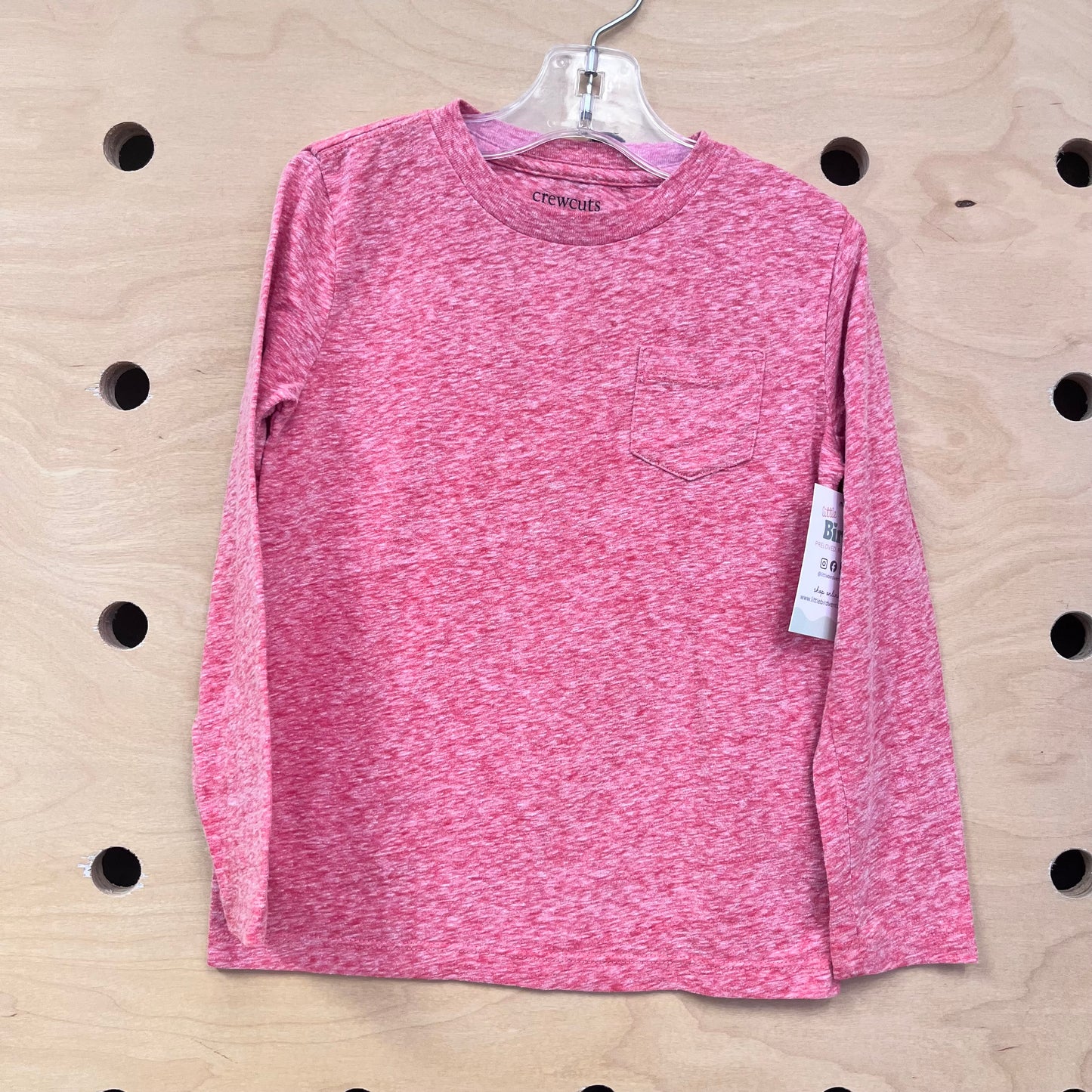 Salmon Heather LS Tee