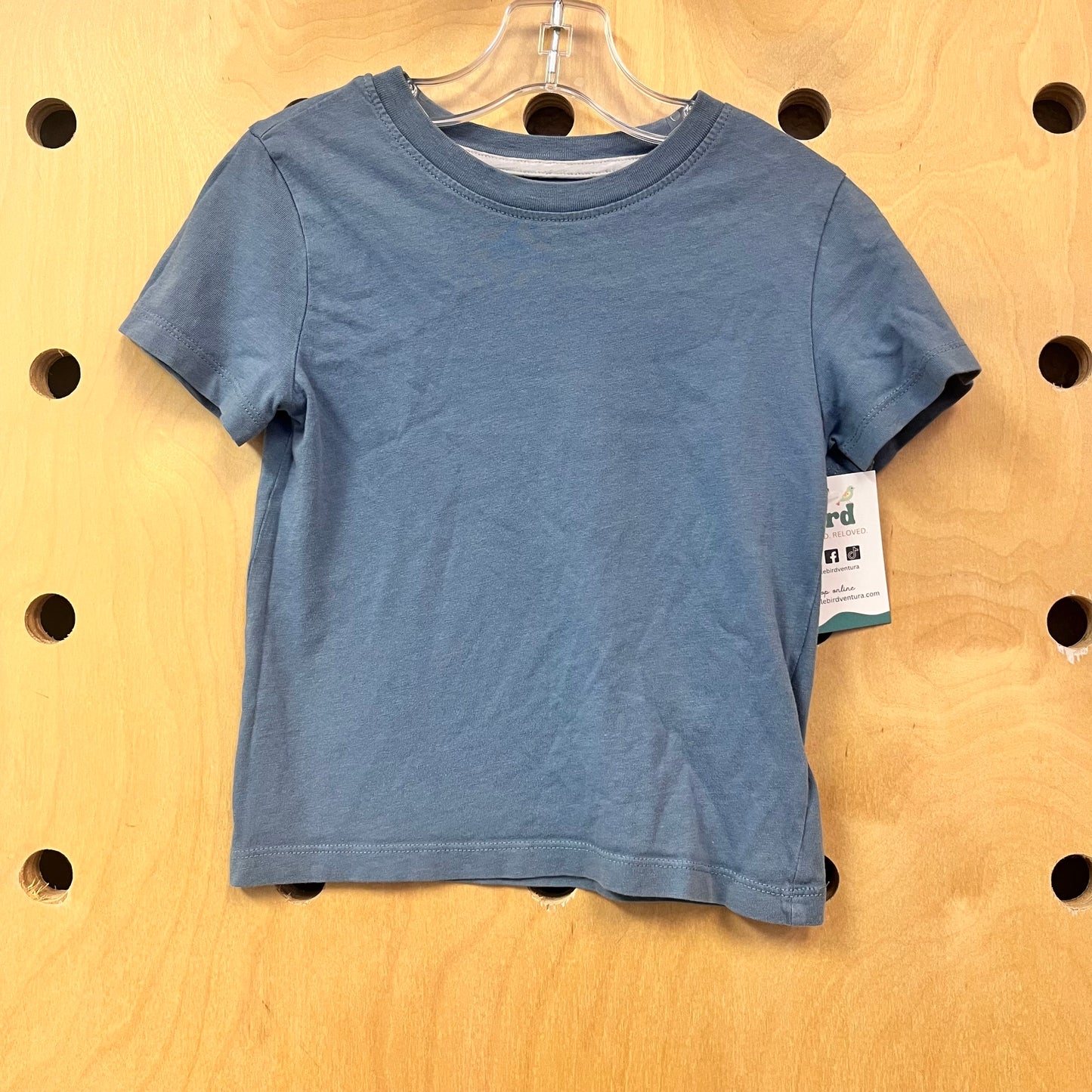 Blue Basic Tee