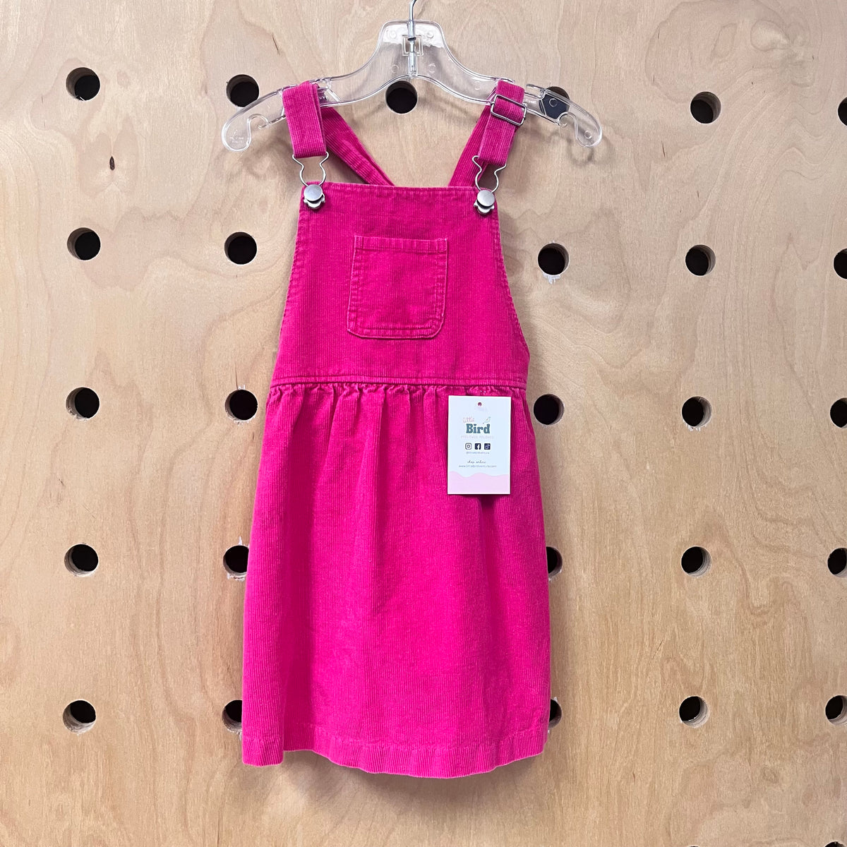 Pink Cord Jumper