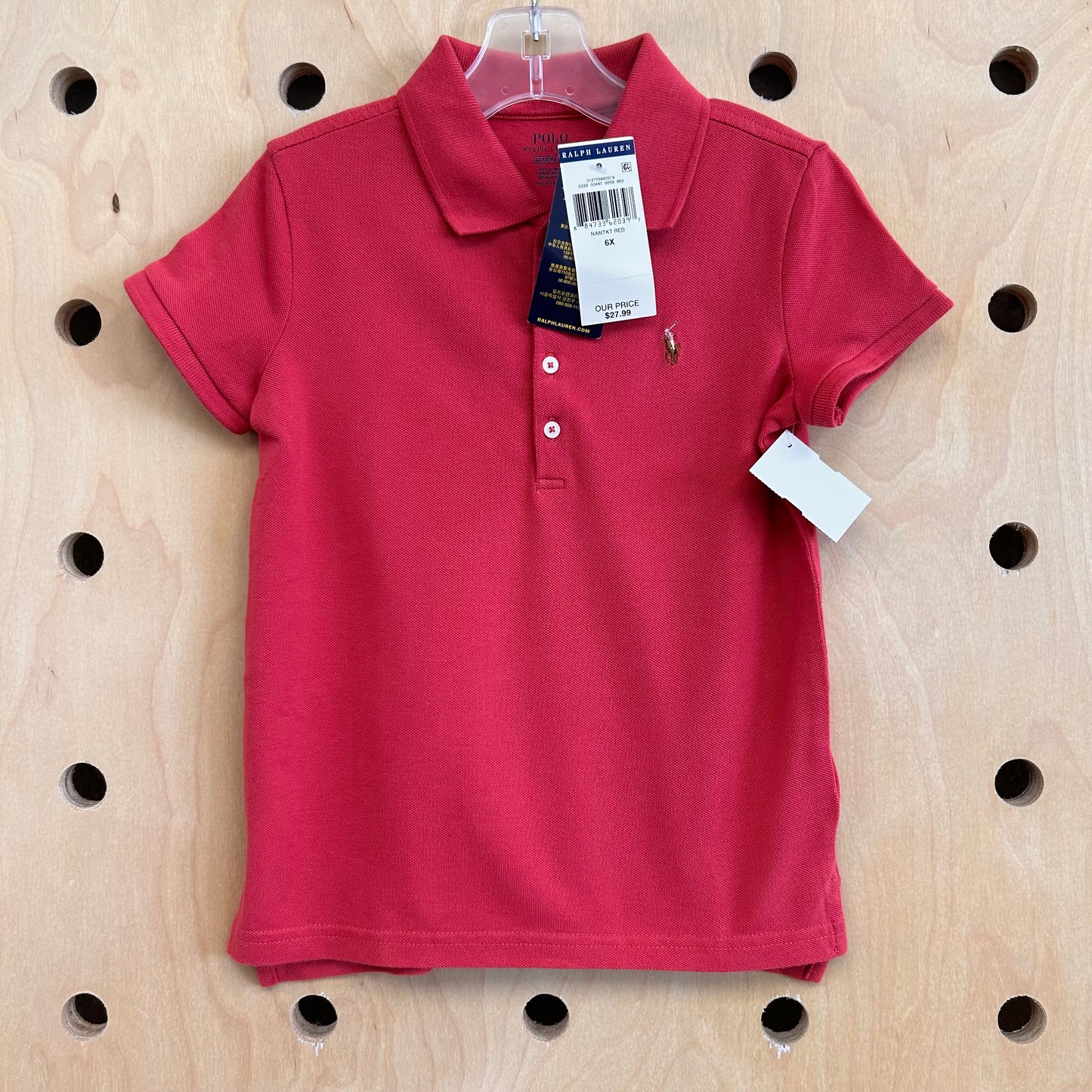 Red Polo NEW!