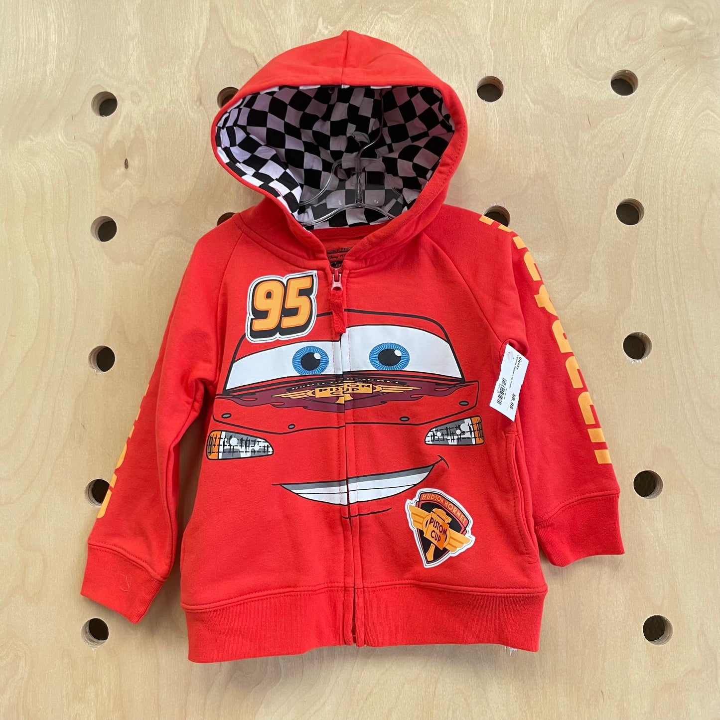 Lightning McQueen Zip Hoodie