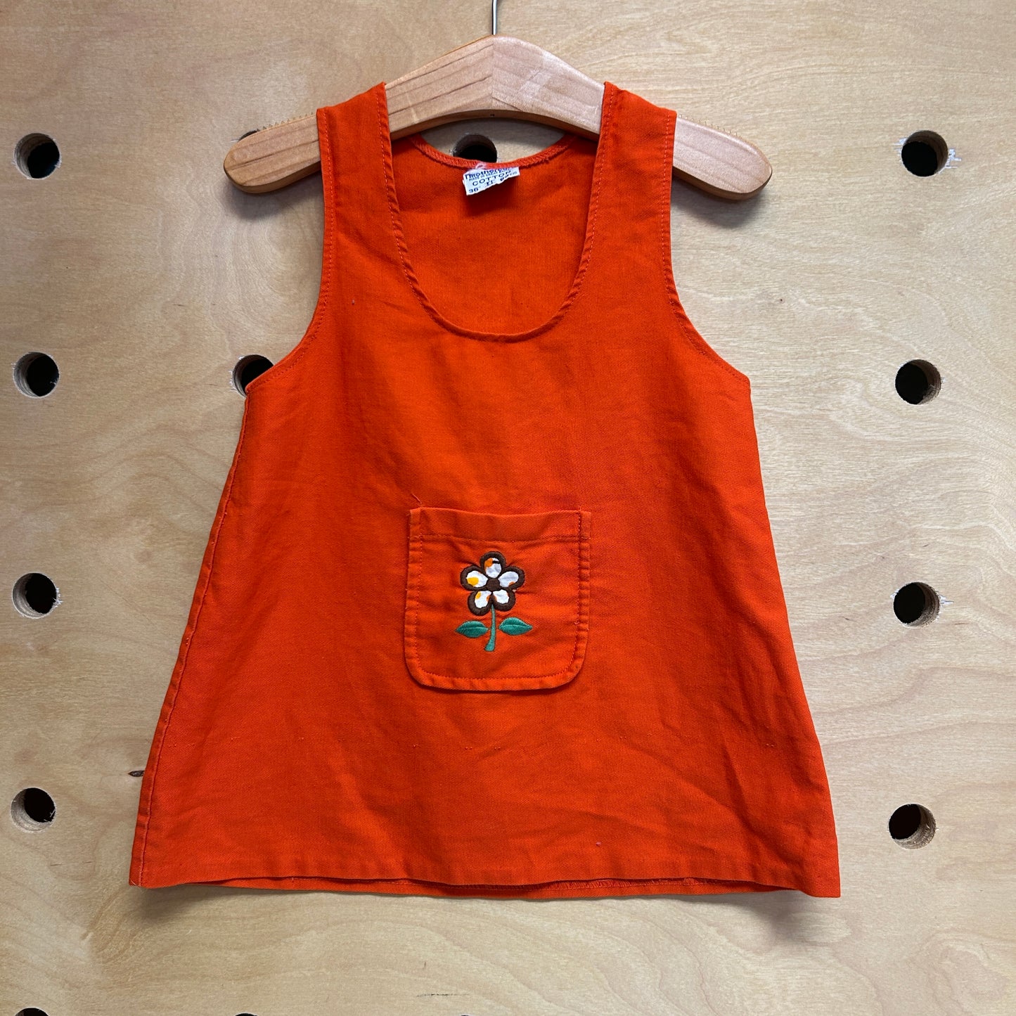 Mothercare Orange Cotton Dress