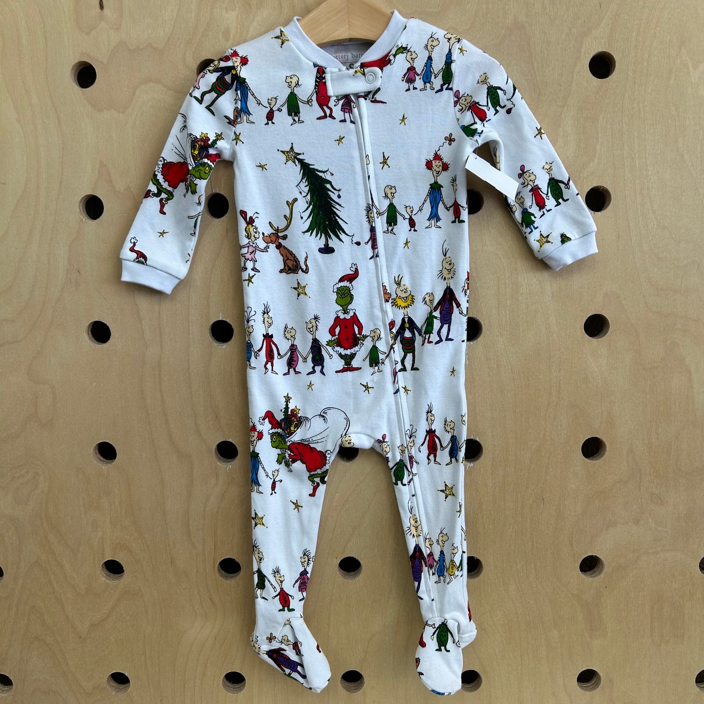 Grinch Christmas Footies