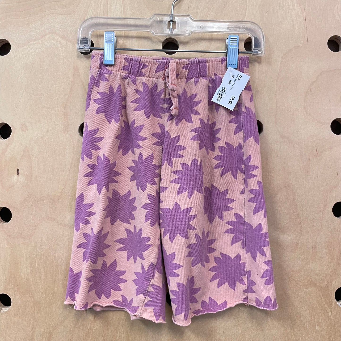 Pink & Purple Floral Pants