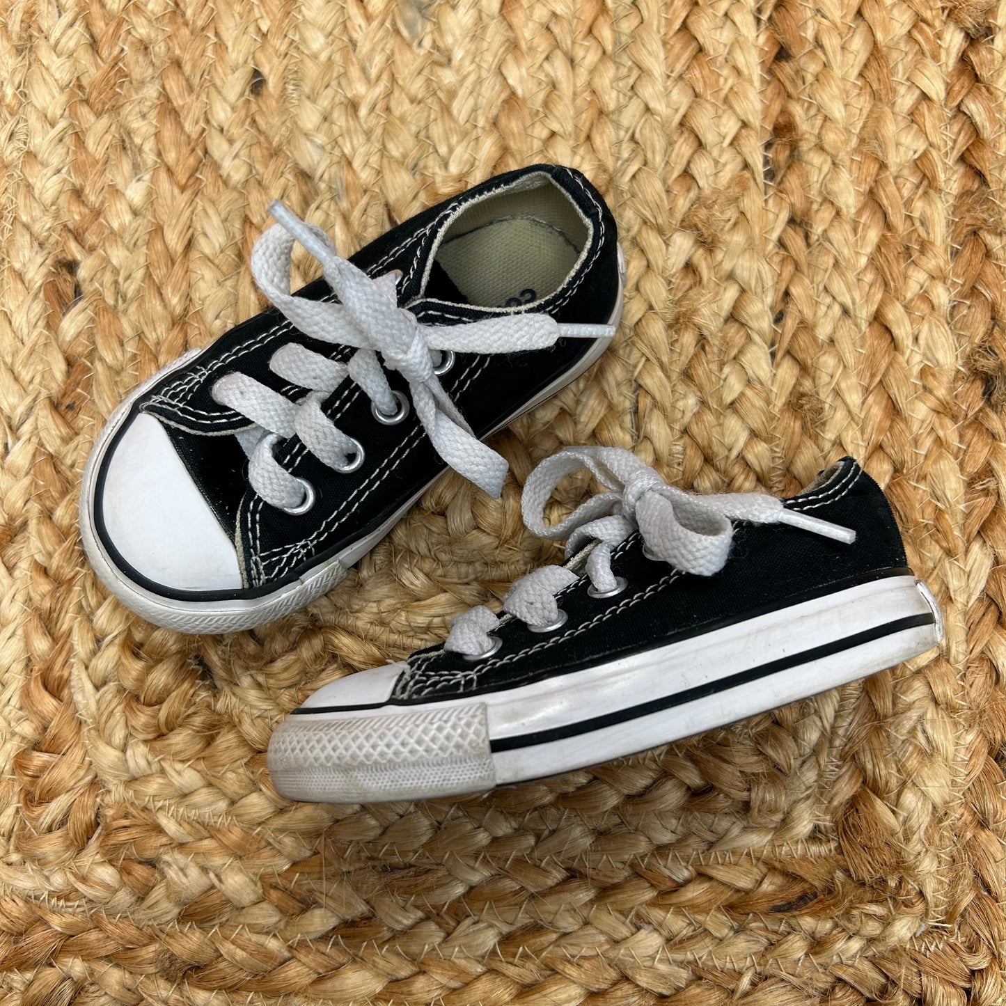 Black Low-Top Sneakers