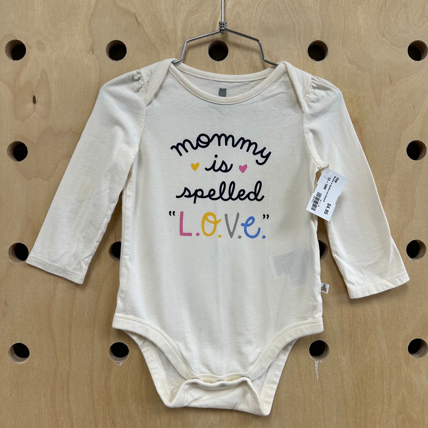 Mommy Is Spelled Love Bodysuit