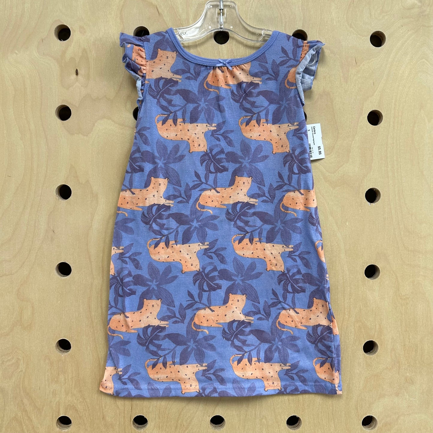 Lavender Cheetah Nightgown