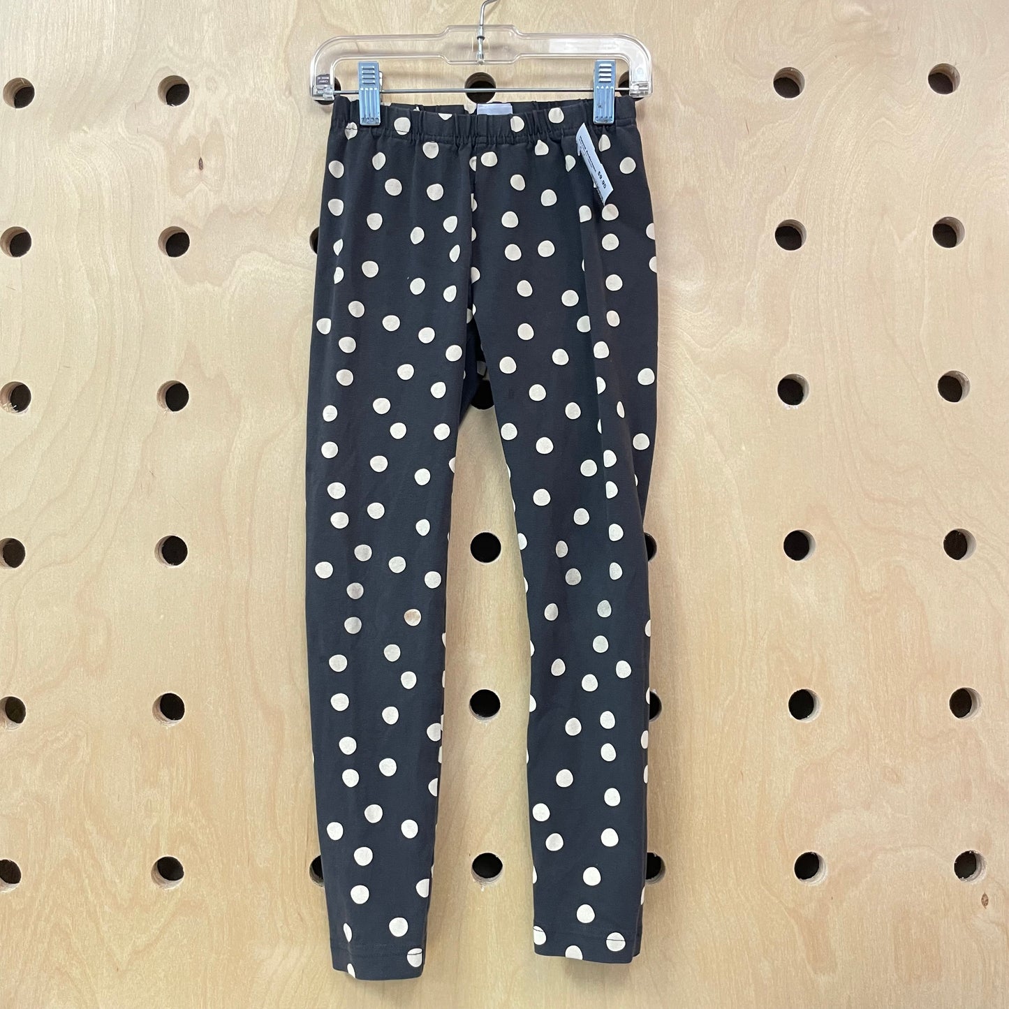 Grey Polka Dot Leggings