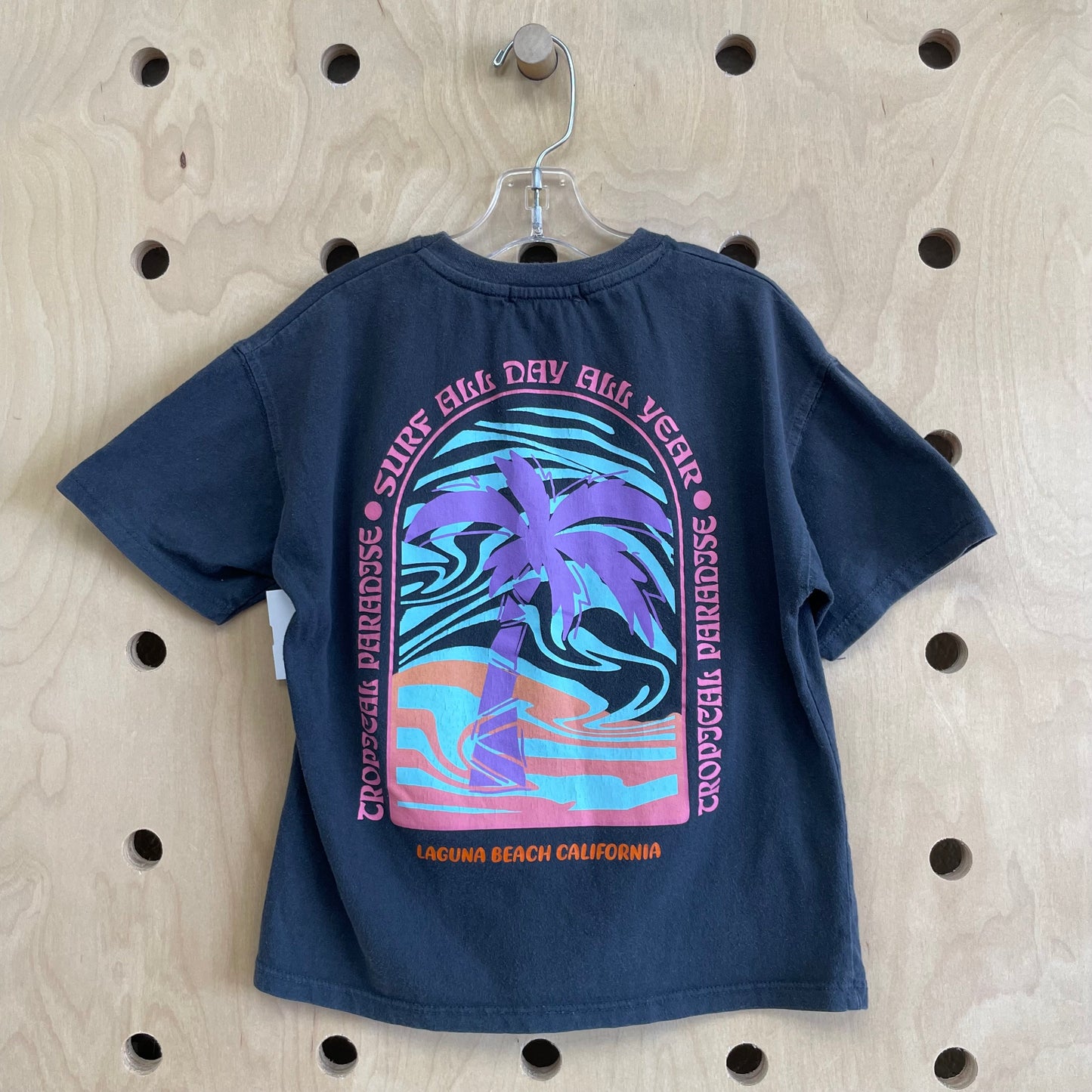 Grey Surf All Day Laguna Beach Tee