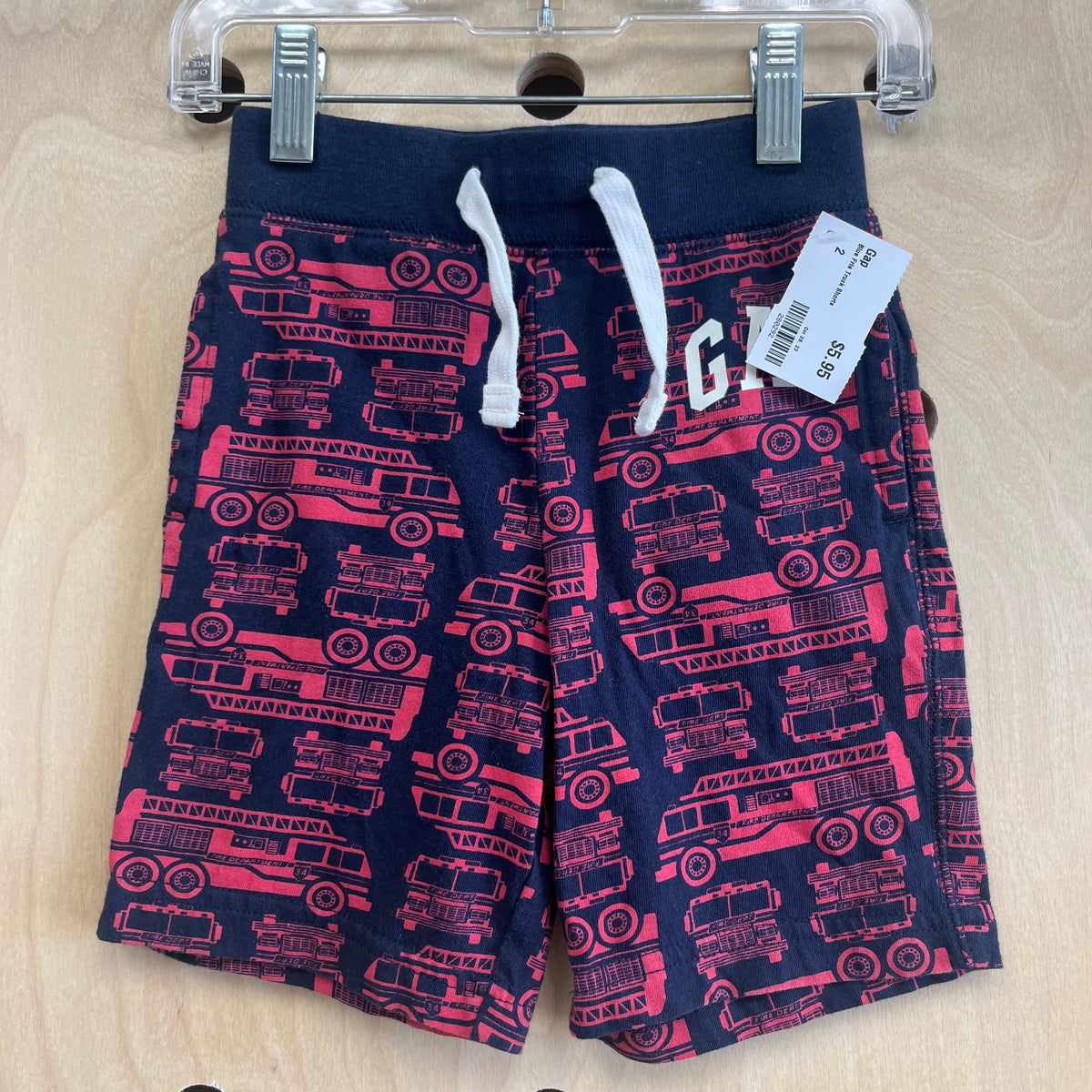Blue Fire Truck Shorts