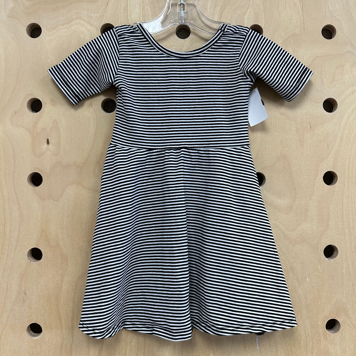 B+W Striped Dress