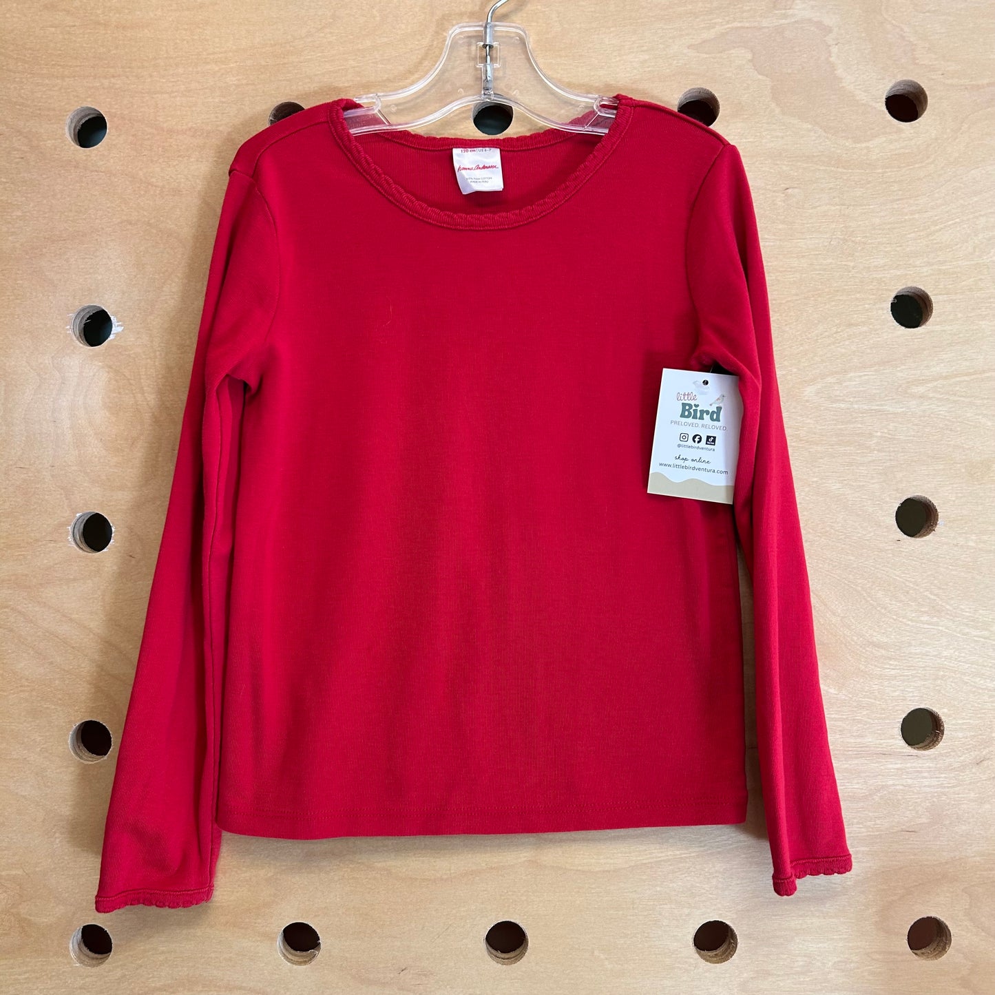 Red LS Top
