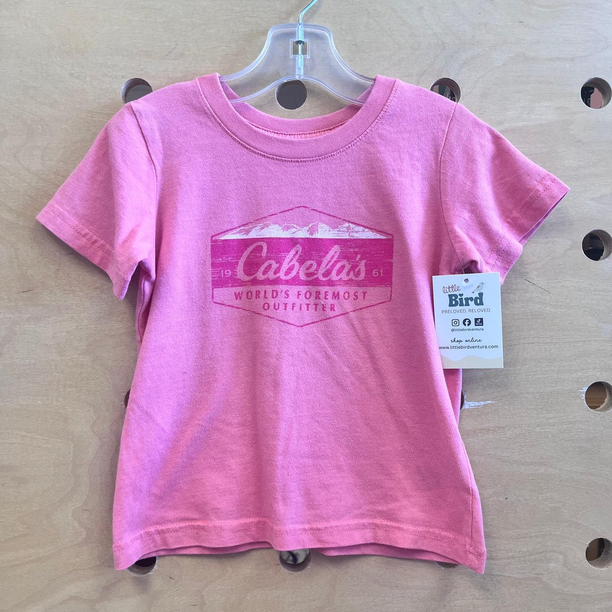 Pink Logo Graphic Tee