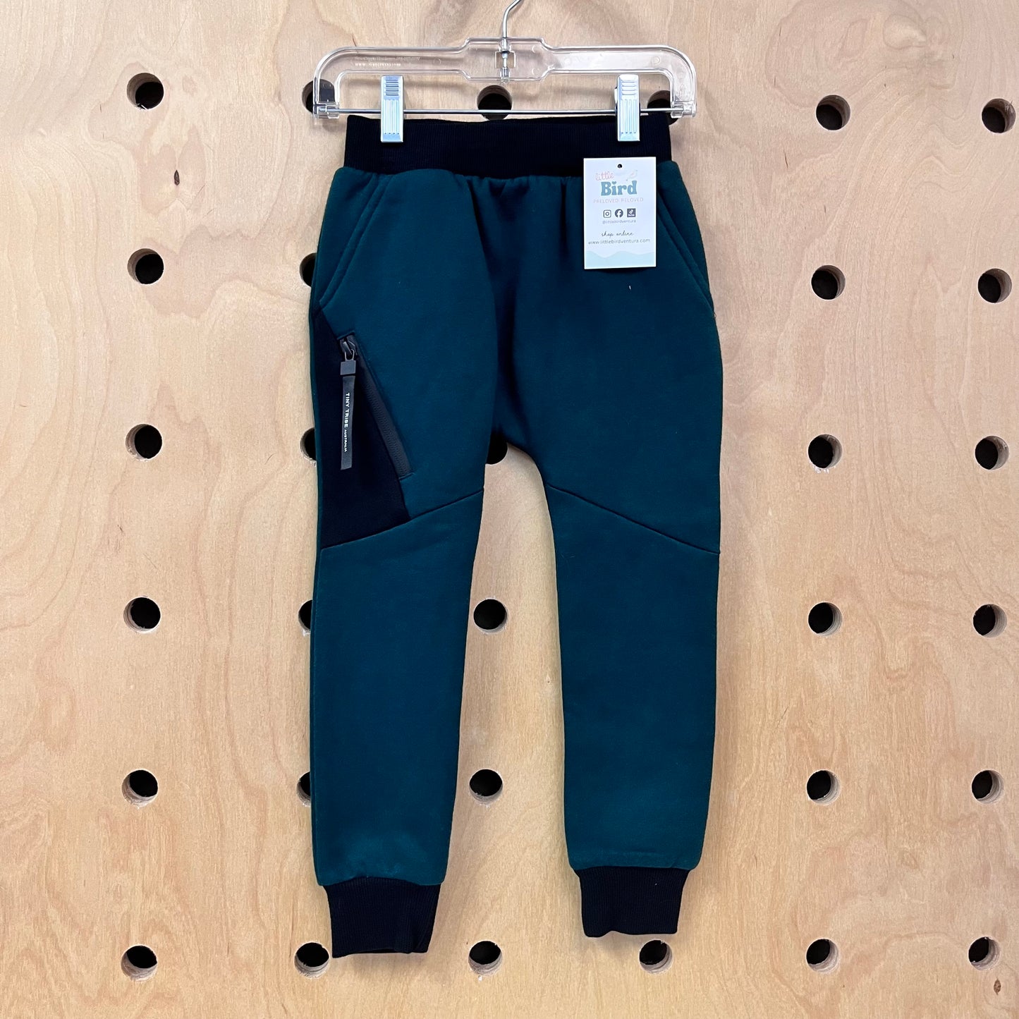 Green + Black Joggers