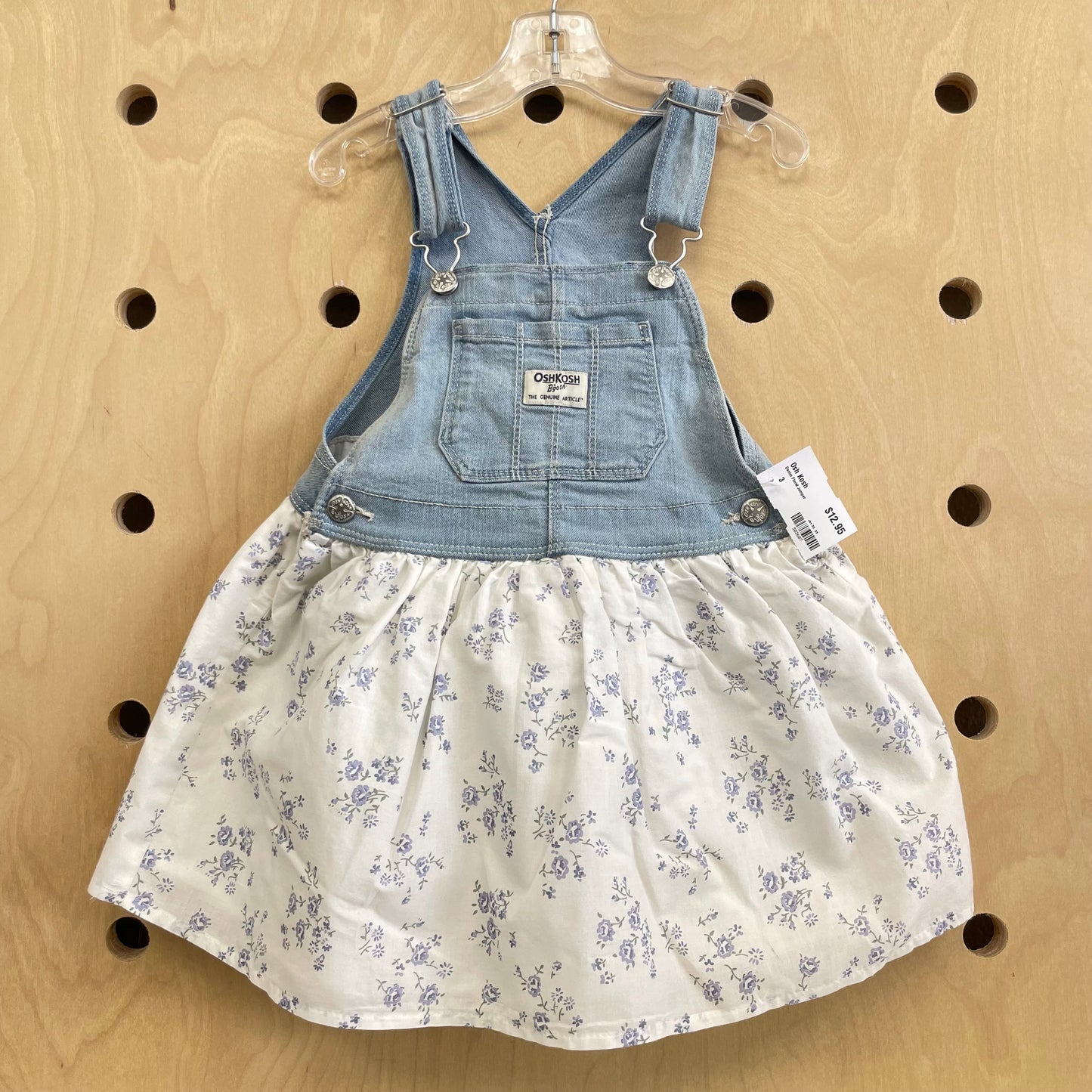 Denim Floral Jumper