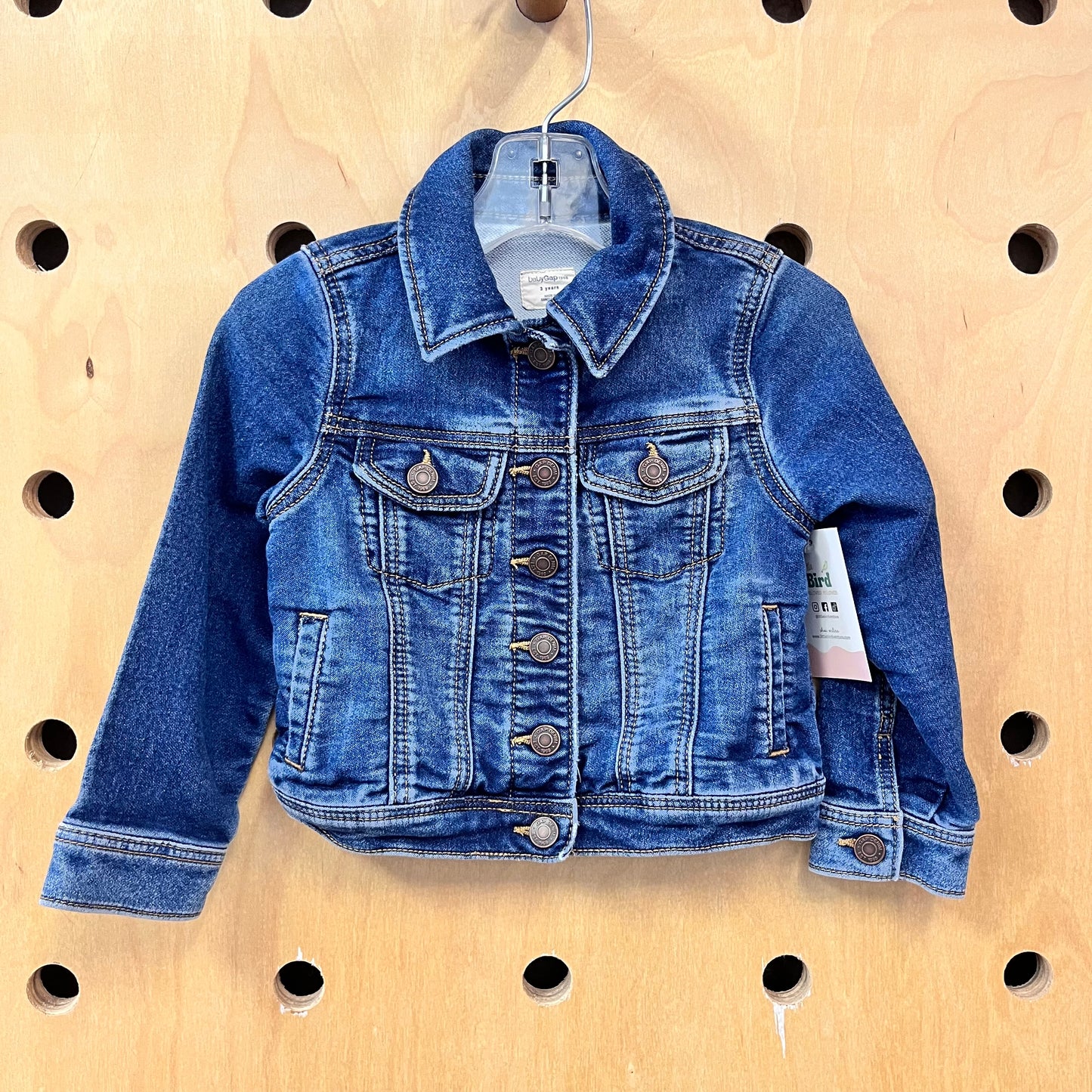 Denim Snap Jacket