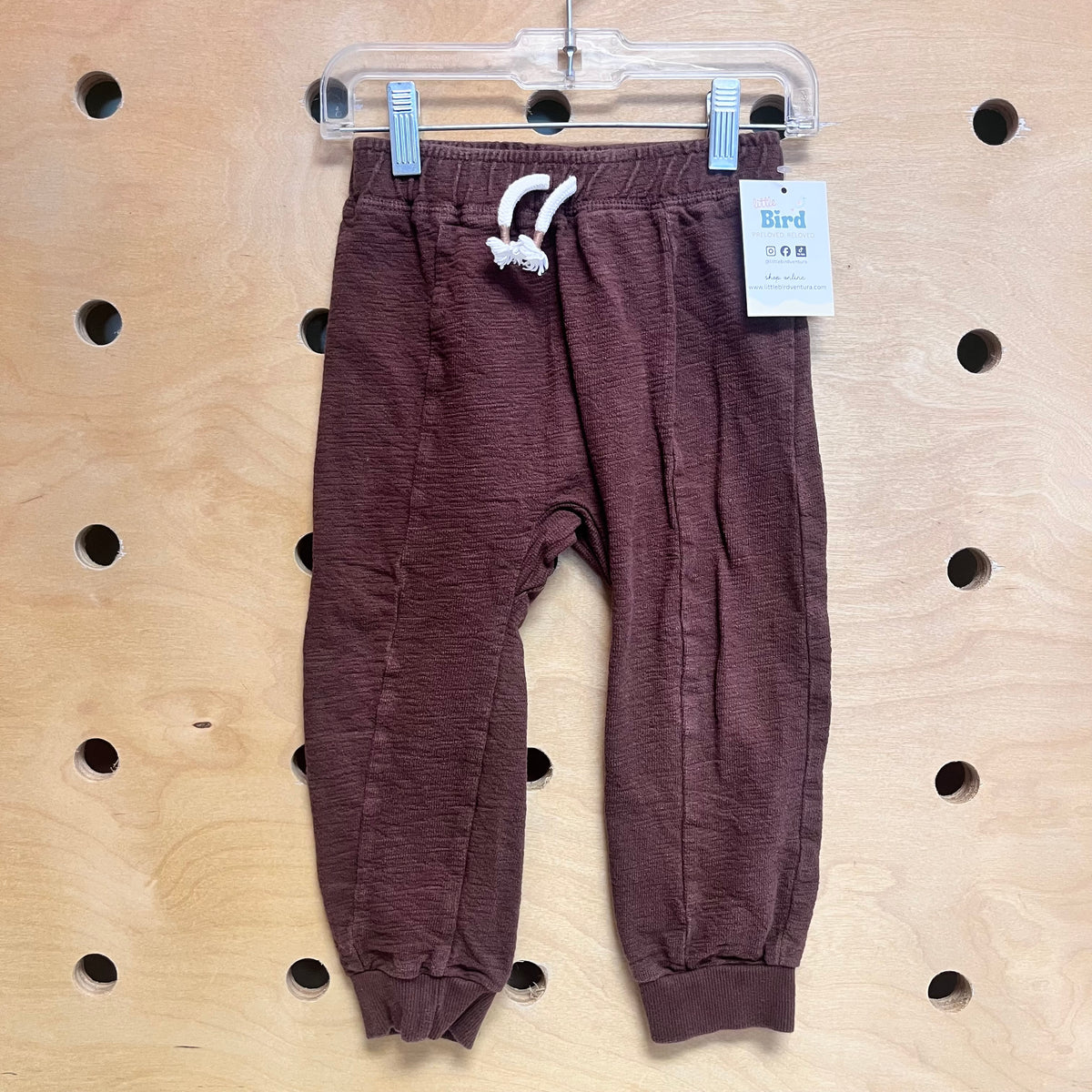 Brown Organic Joggers