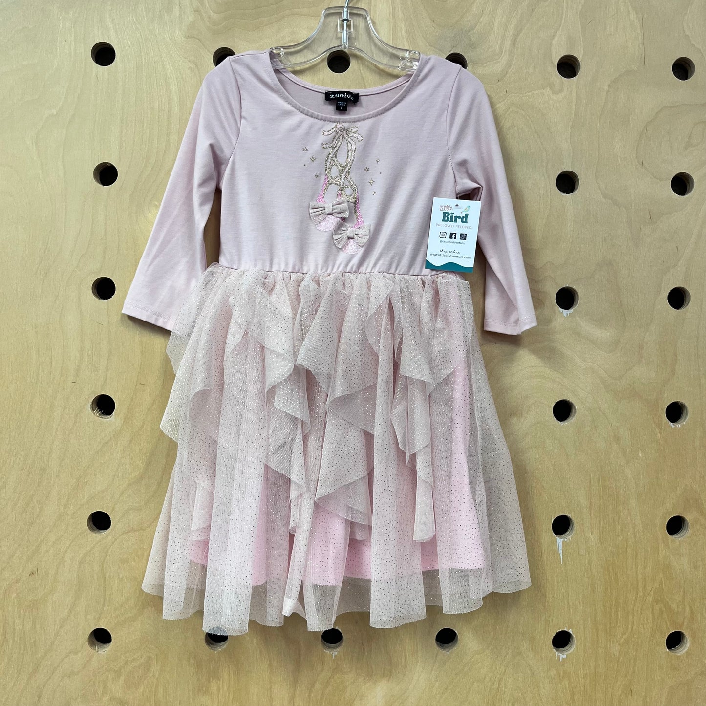 Pink Ballet Slippers Dress