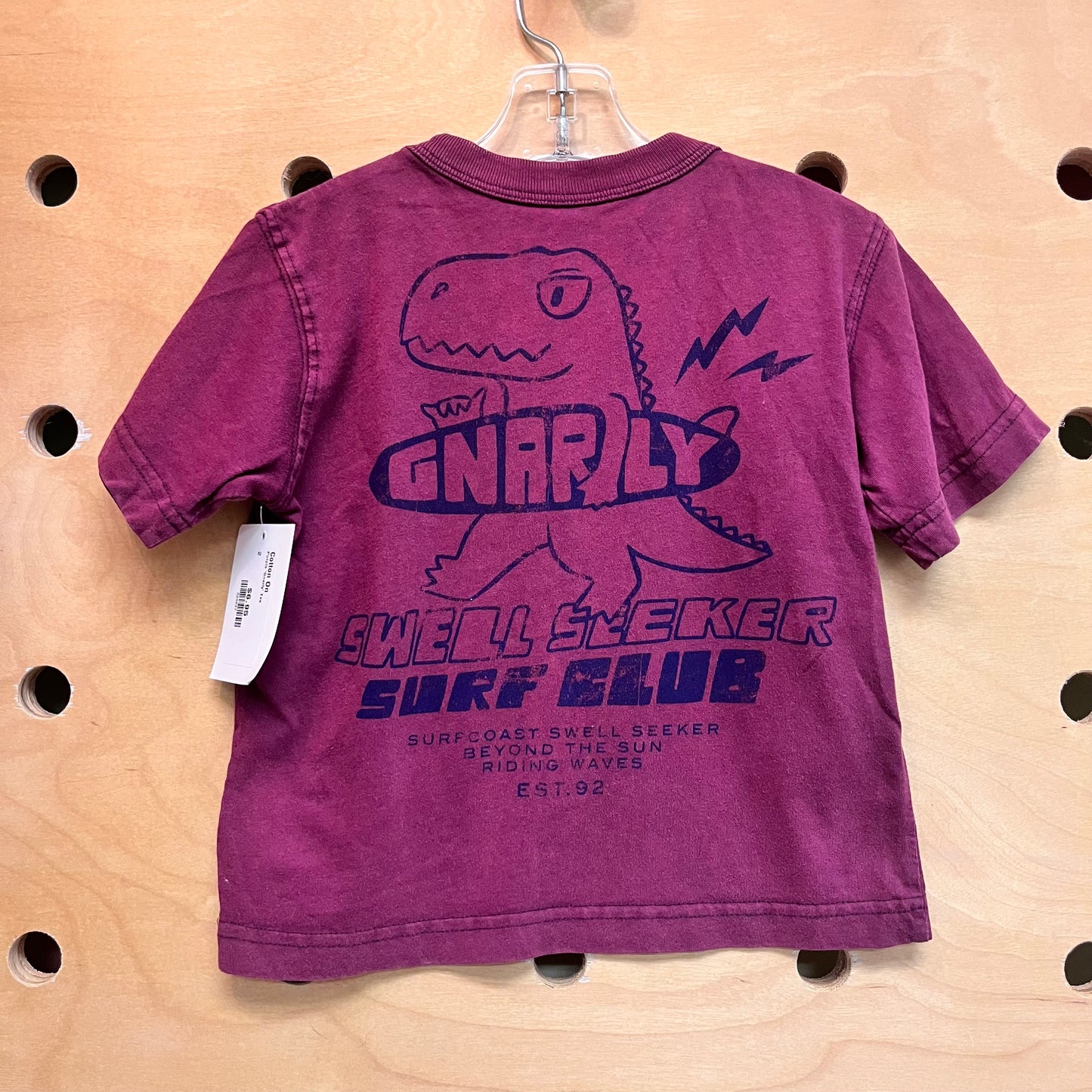 Purple 'Gnarly' Tee