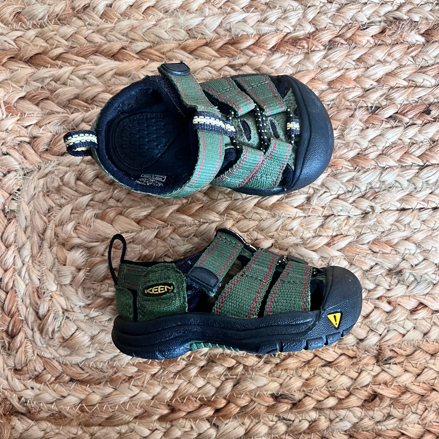 Green Newport H2 Sandals
