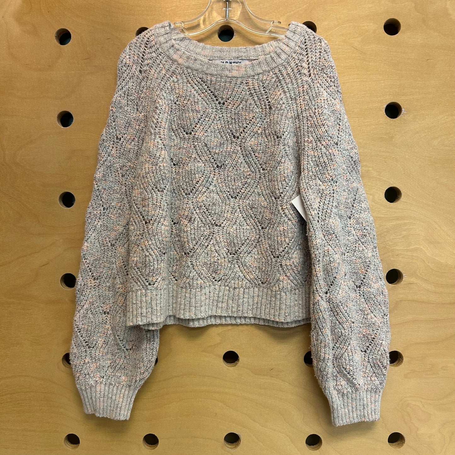 Pastel Oat Loose Knit Sweater