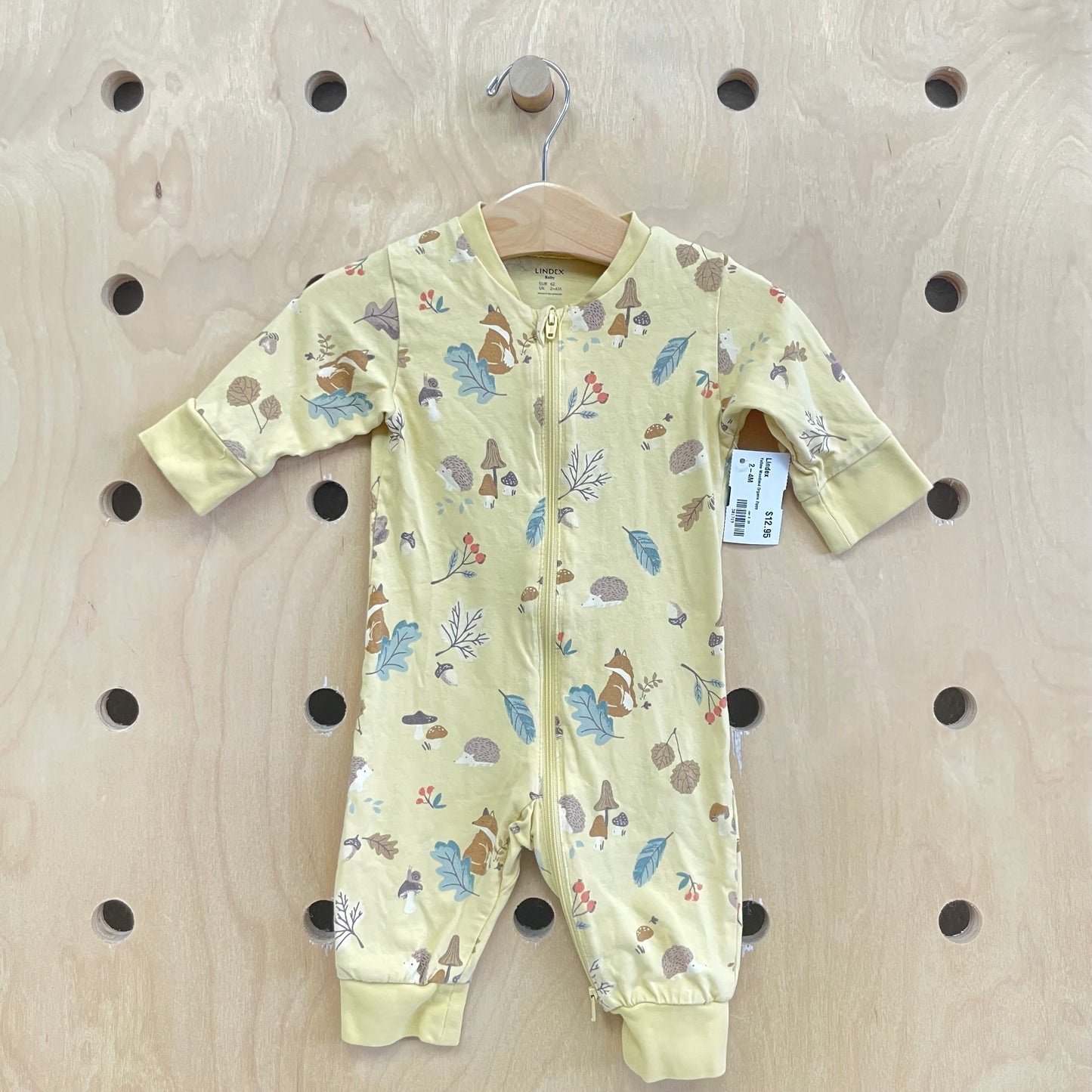 Yellow Woodland Organic Zippy
