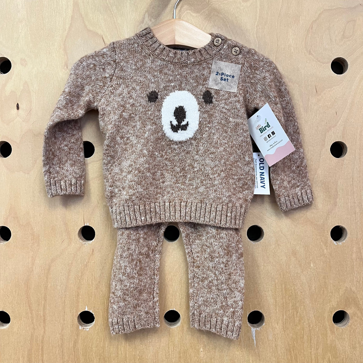Super Soft Knit Bear Outfit NEW!