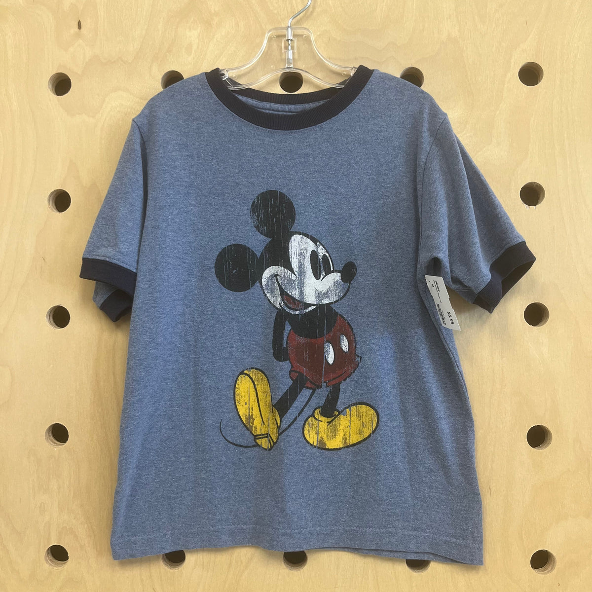 Blue Mickey Ringer Tee