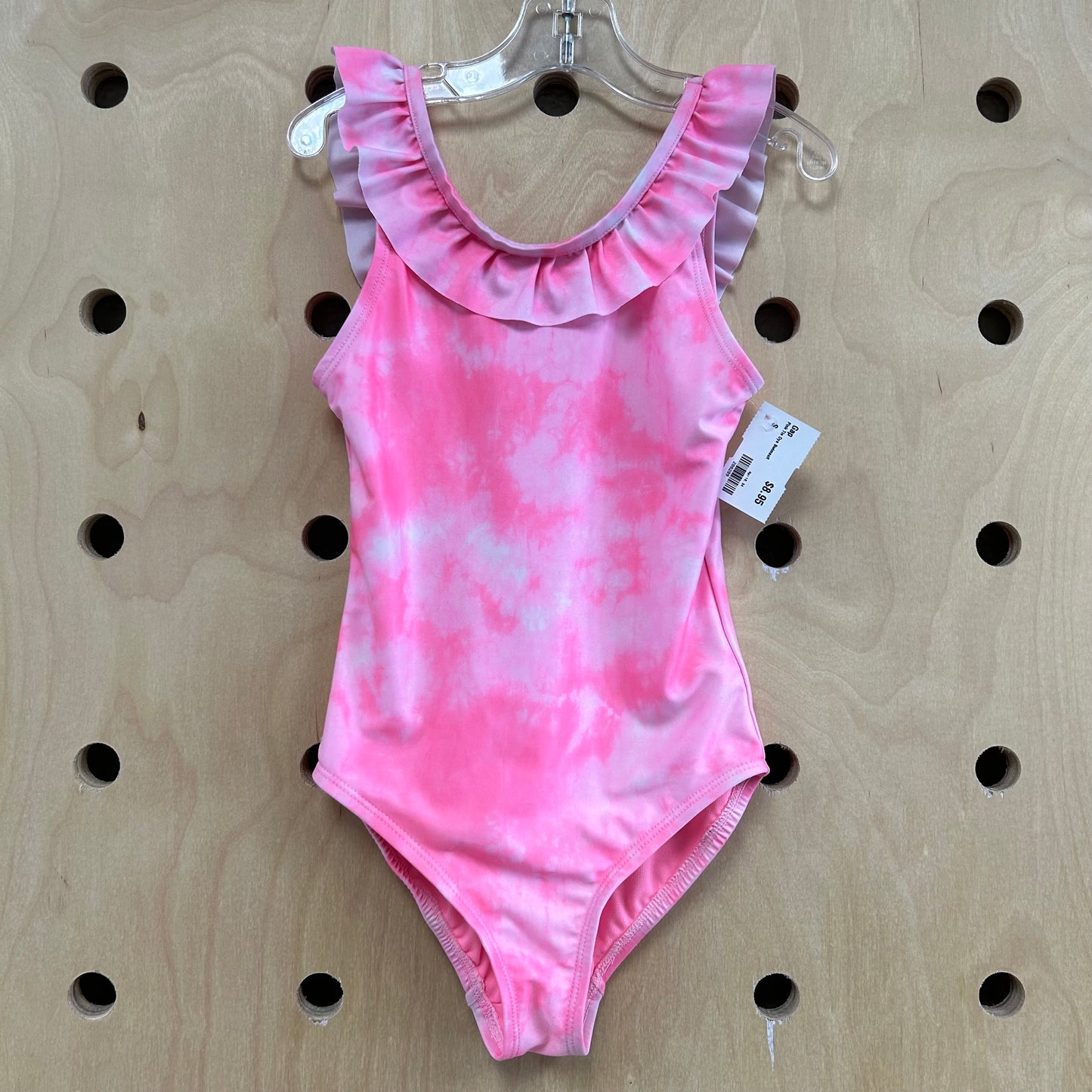 Pink Tie Dye Swimsuit