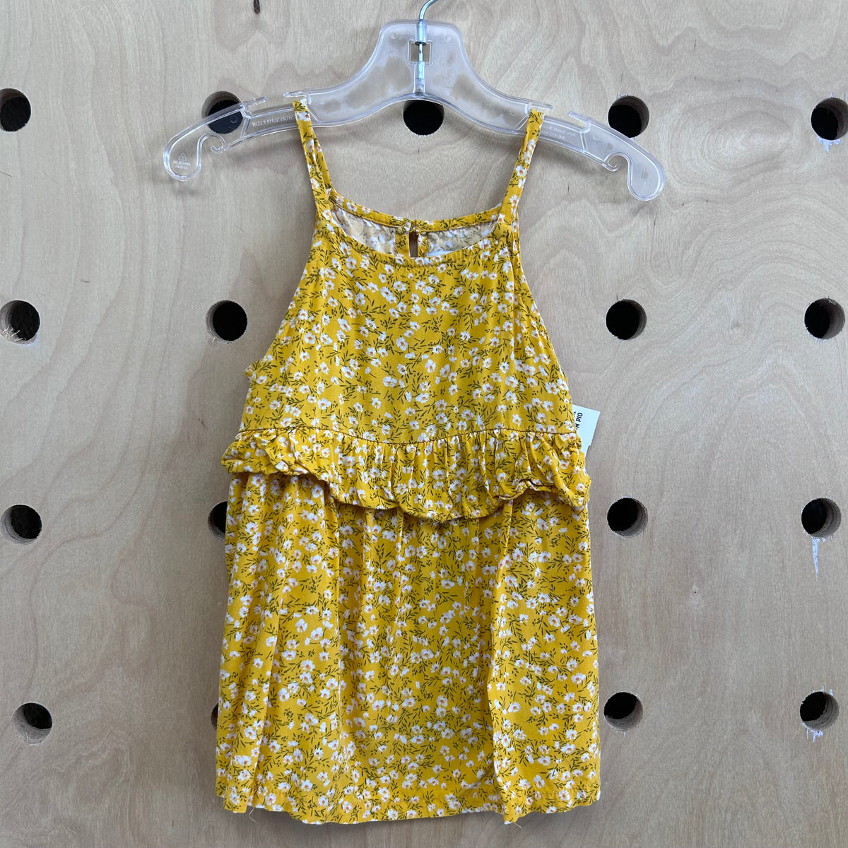 Yellow Floral Tank