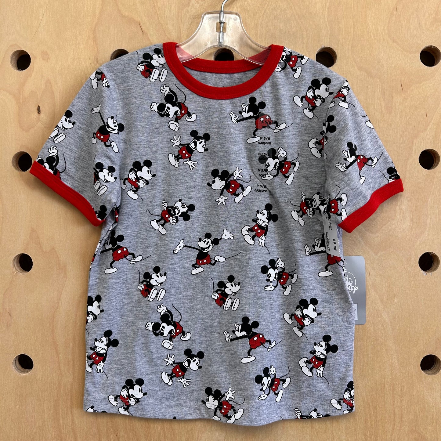 Grey Mickey Tee NEW!