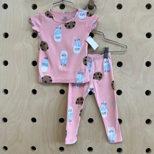 Pink Milk+Cookie Pajamas
