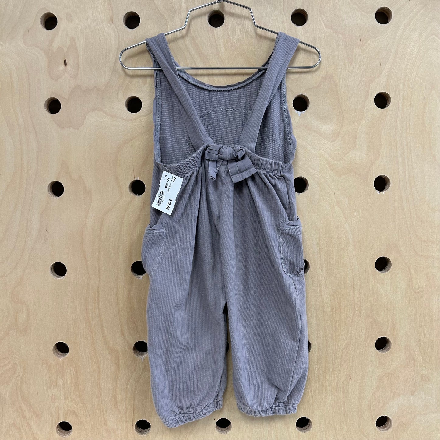 Grey Your Smile Romper