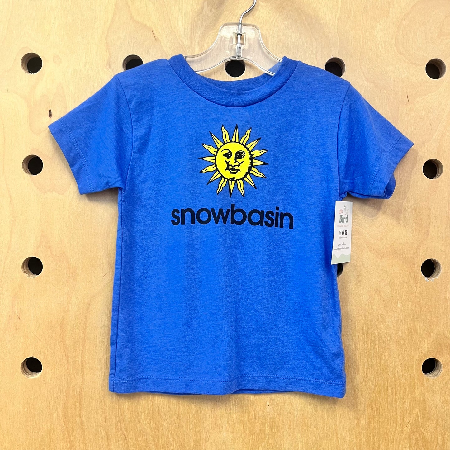 Blue 'Snowbasin' Tee