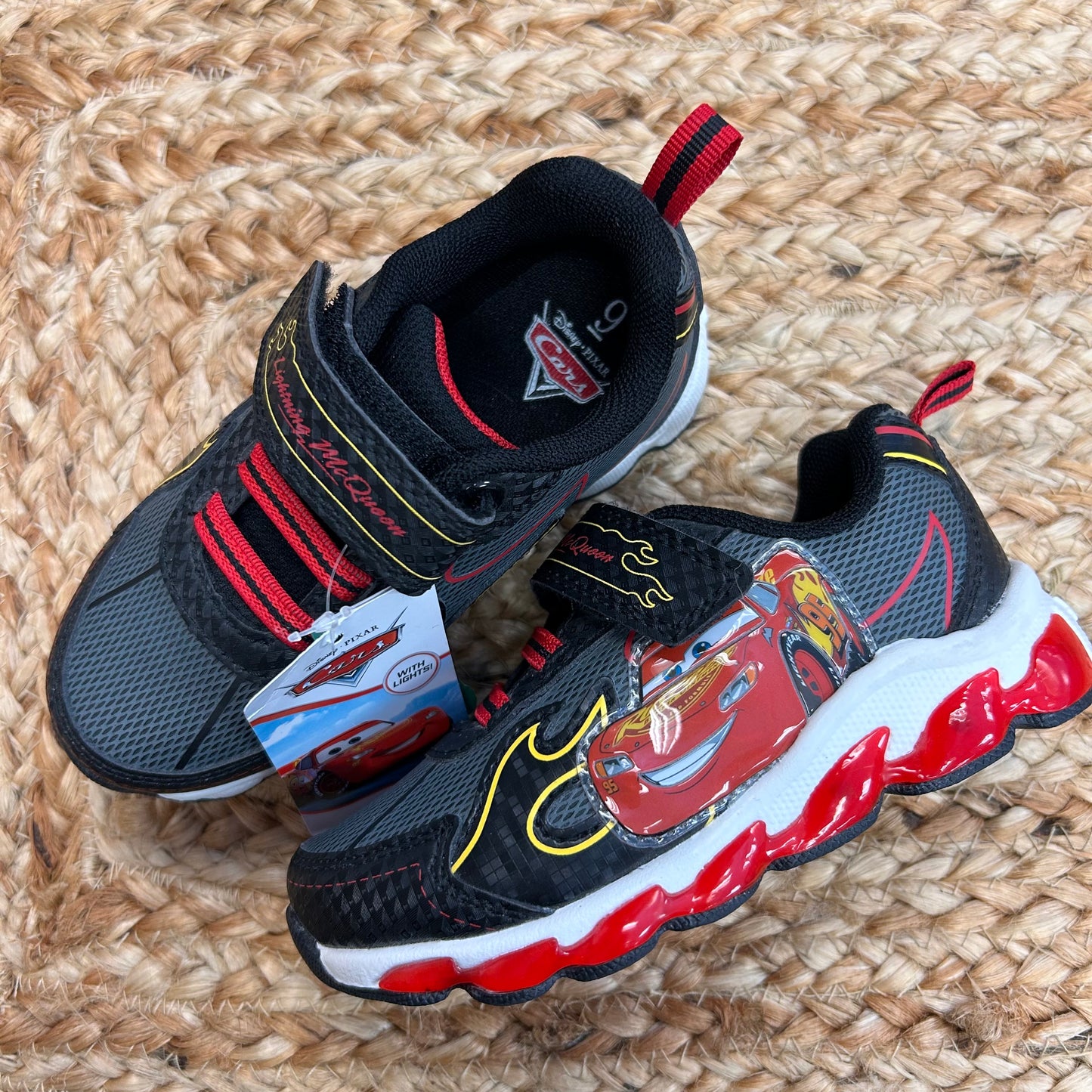 McQueen Light Up Sneakers NEW!