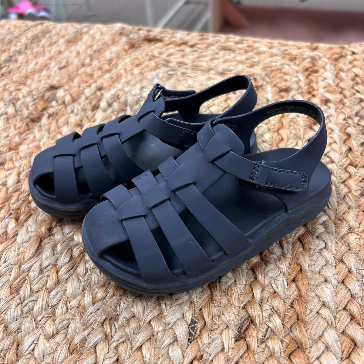 Blue Fisherman Rubber Sandals