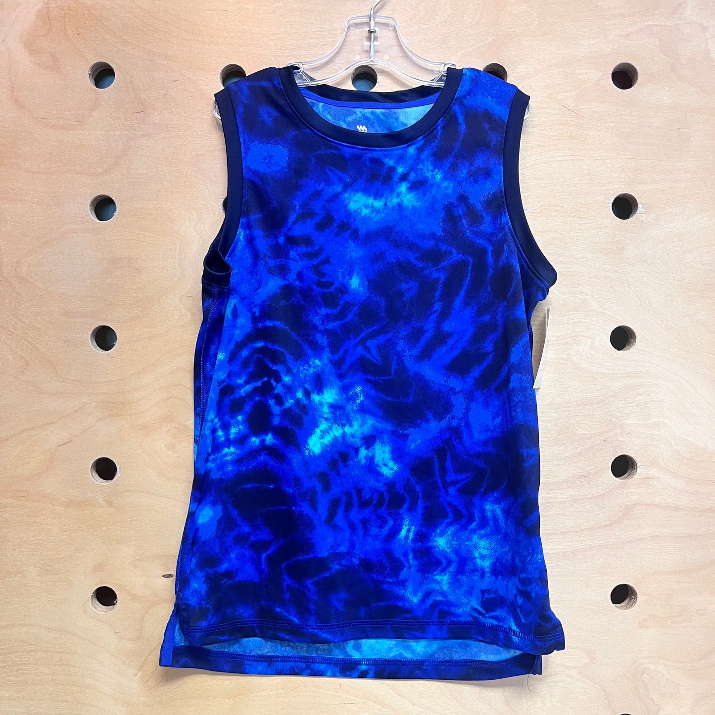 Dark Blue Tie Dye Tank