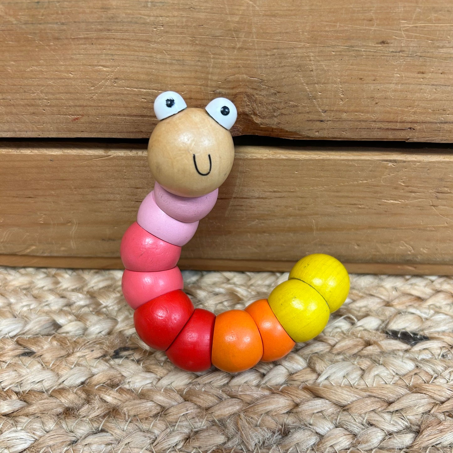 Wood Colorful Worm