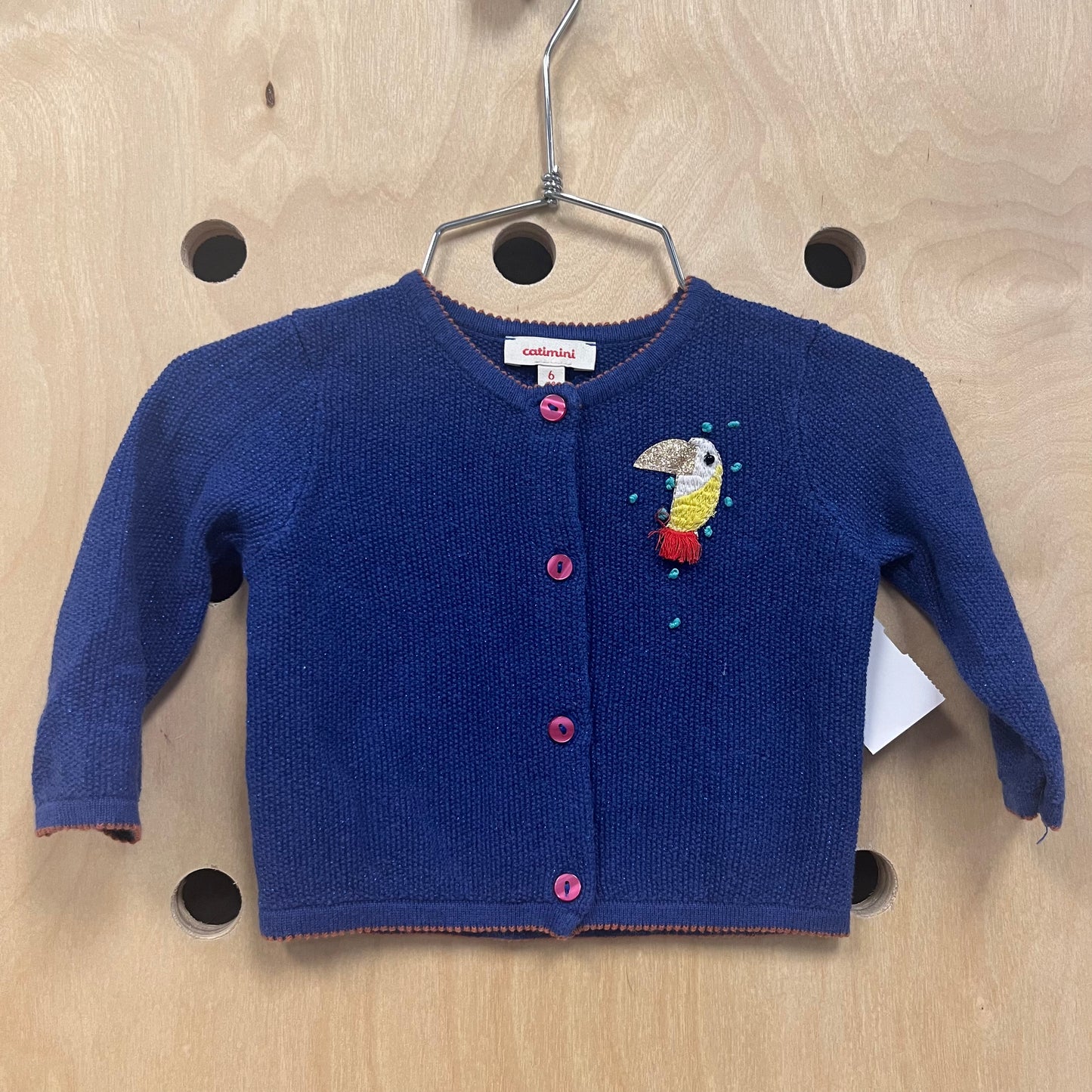 Blue Toucan Sweater