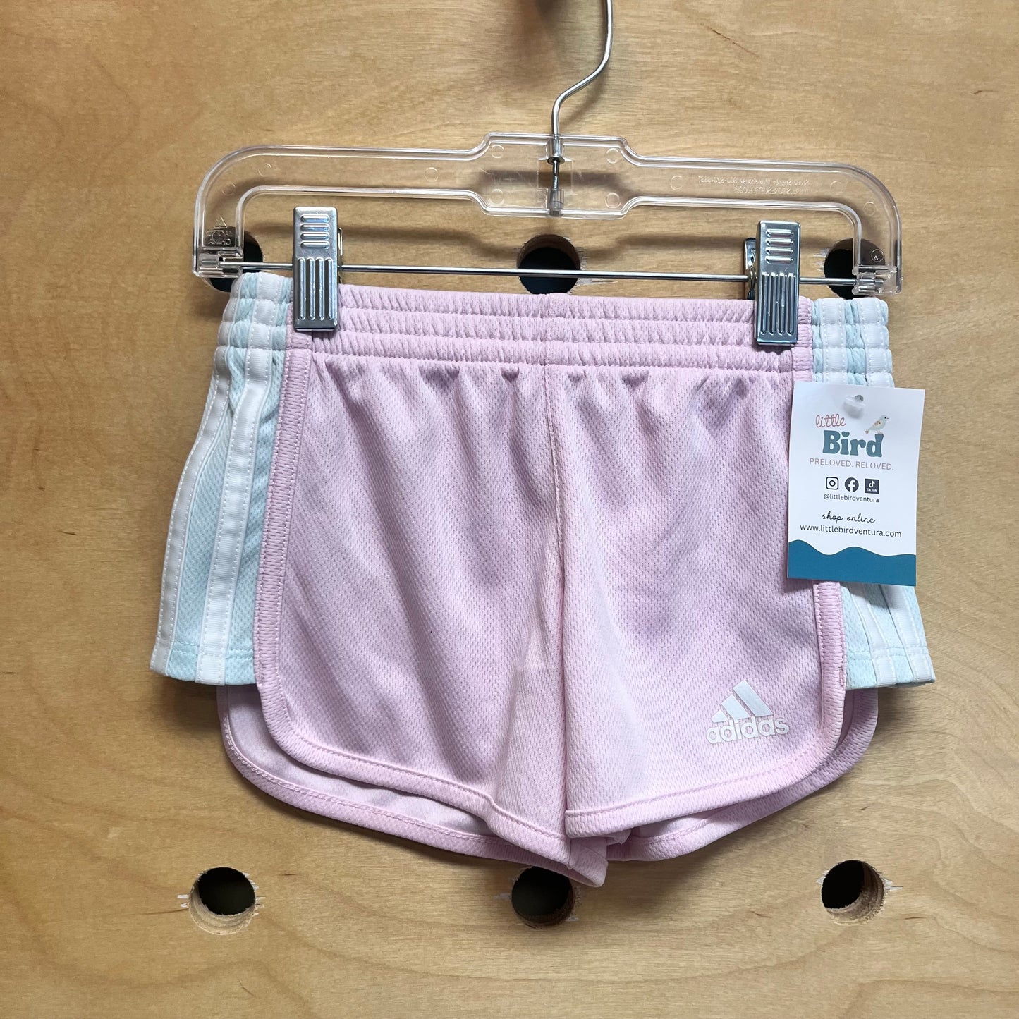 Pink/Aqua Active Shorts