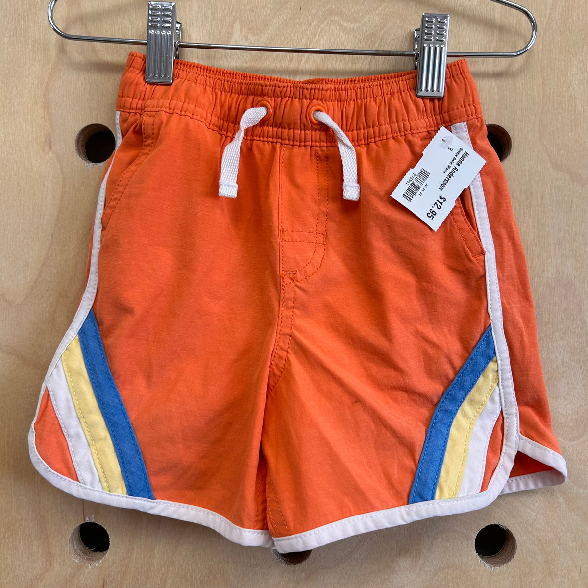 Orange Swim Shorts